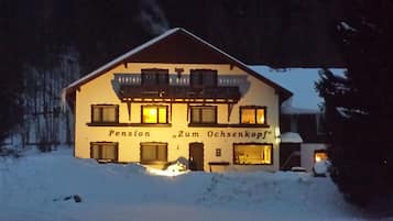 Fassade der Unterkunft