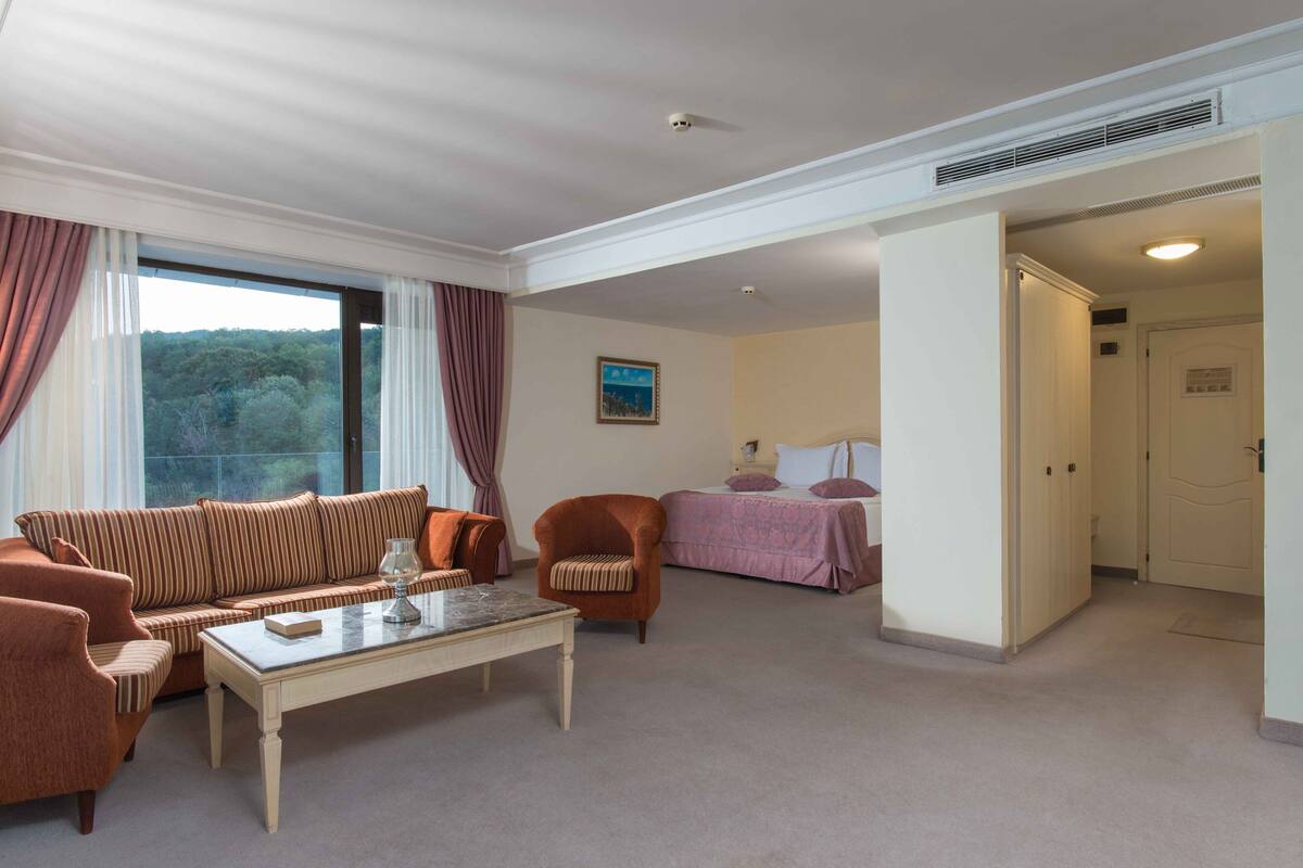 Minibar, free cots/infant beds, free WiFi, bed sheets