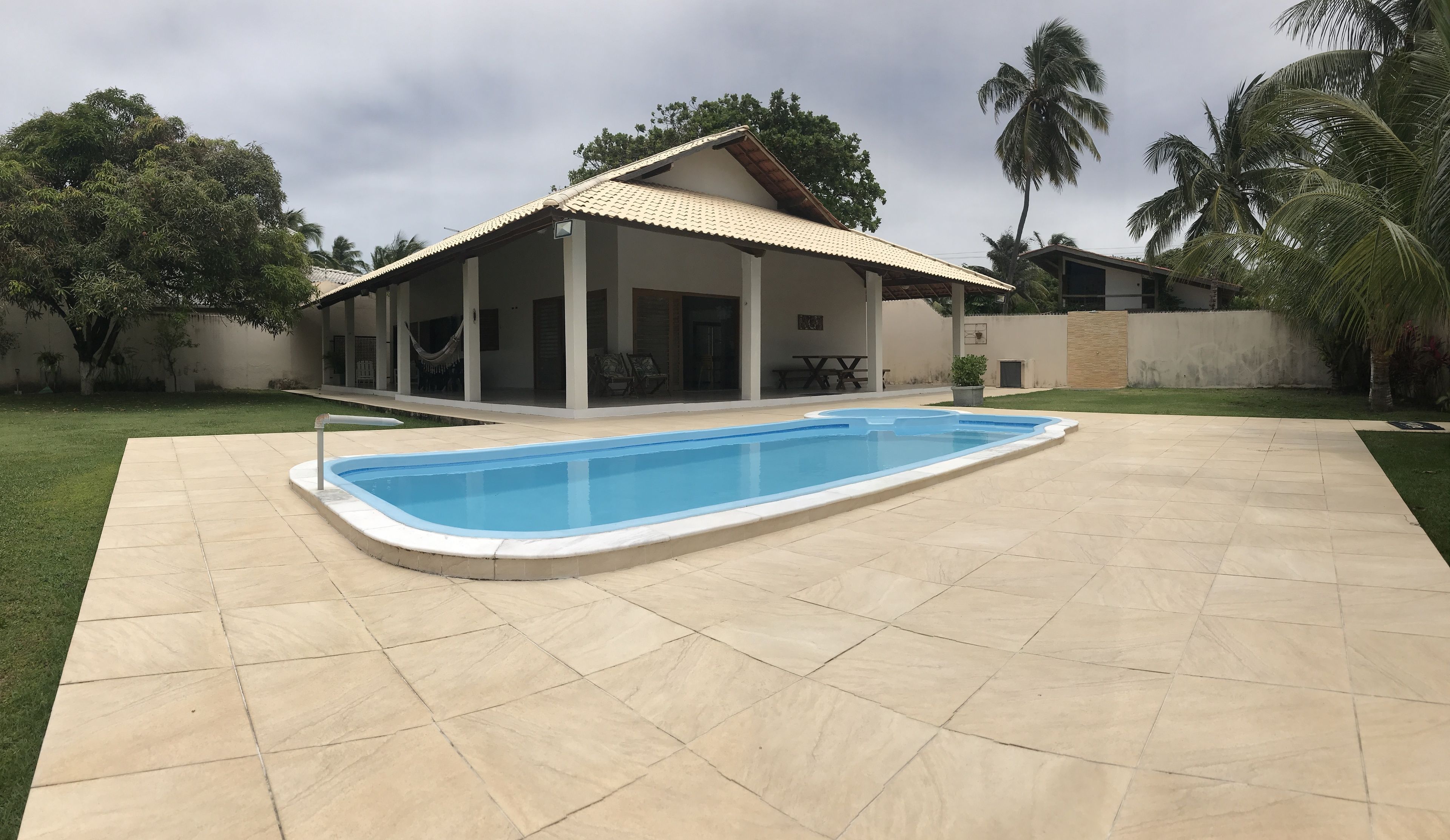 Alberca al aire libre 