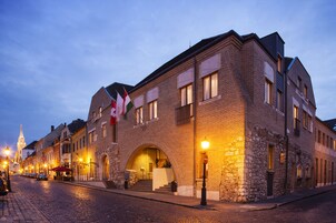 Majoituspaikan julkisivu