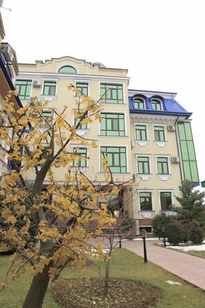 Fachada de la propiedad