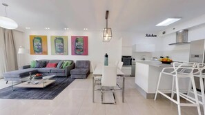 Flat-screen TV, offices