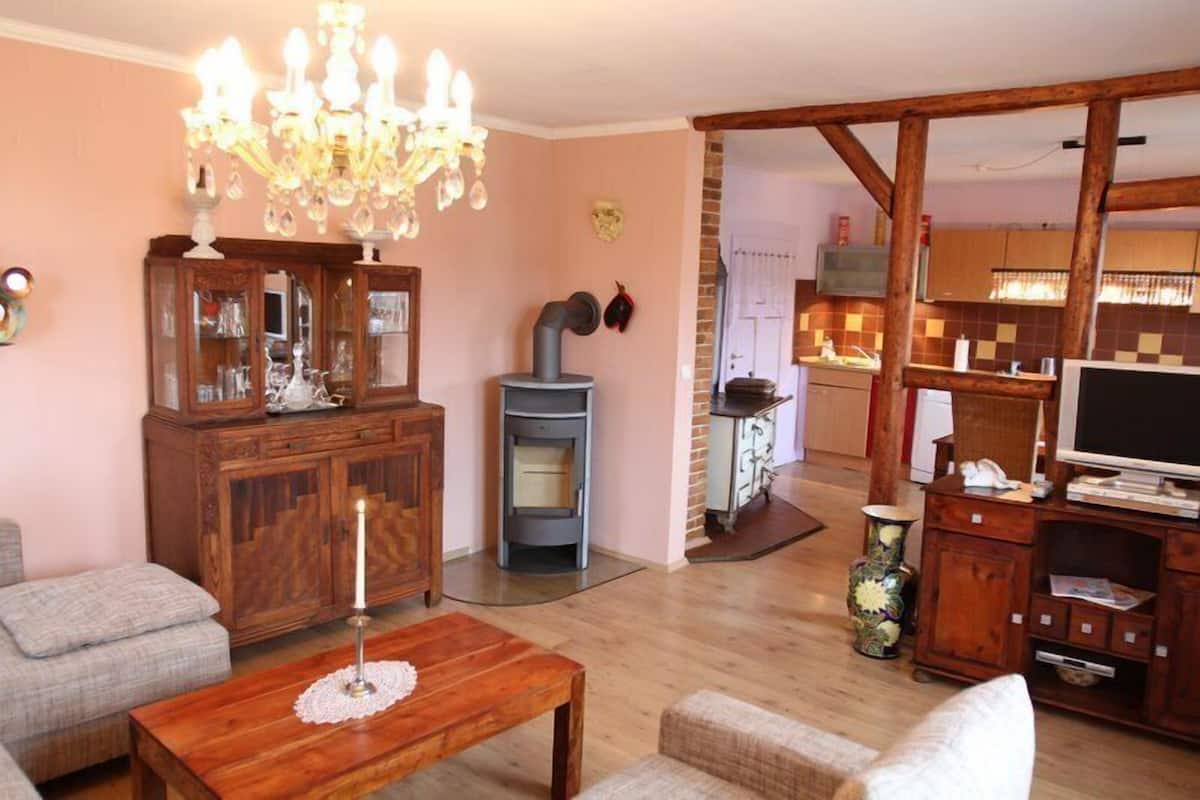 Apartment, 1 Bedroom | Living area