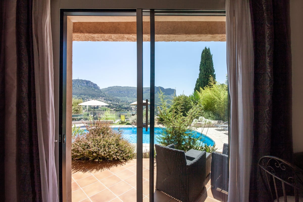Habitación Deluxe, hidromasaje, vista parcial al mar (Natur'Elle et Lui) | Vista desde la habitación