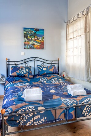 1 غرفة نوم وخدمة الإنترنت وملاءات أسرّة