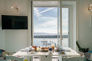 Apartment, 2 Bedrooms | Living area | Flat-screen TV - Corricella Exclusive Loft (Procida)