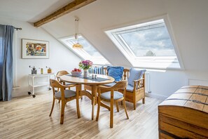 公寓, 2 間臥室 (Elbblick) | 房內用餐區