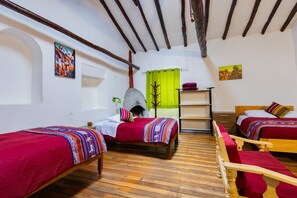 Comfort Triple Room, 3 Twin Beds, Private Bathroom | Blackout drapes, free WiFi, bed sheets - Tucan Hostel (Cusco)