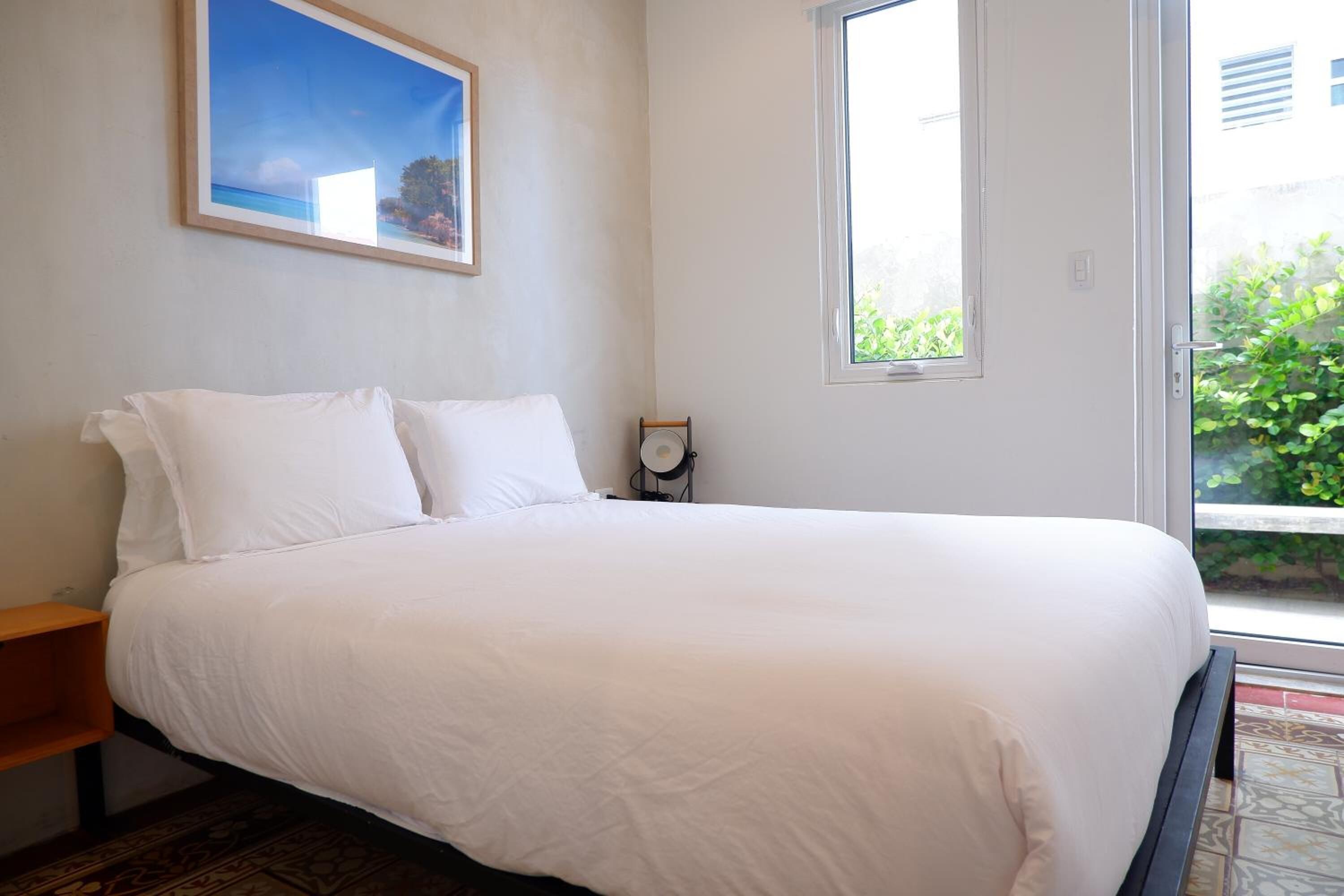 iron/ironing board, free wifi, bed sheets