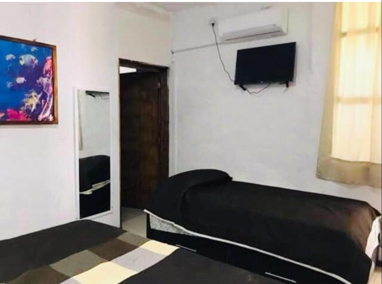 Habitación doble, 2 camas matrimoniales, para no fumadores | Ropa de cama 