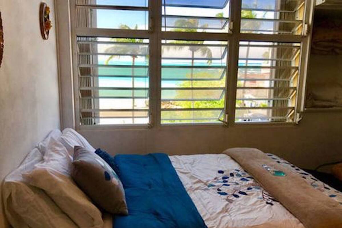 Family Studio, 1 Queen Bed with Sofa bed, Kitchen, Ocean View | Iron/ironing board, free WiFi, bed sheets