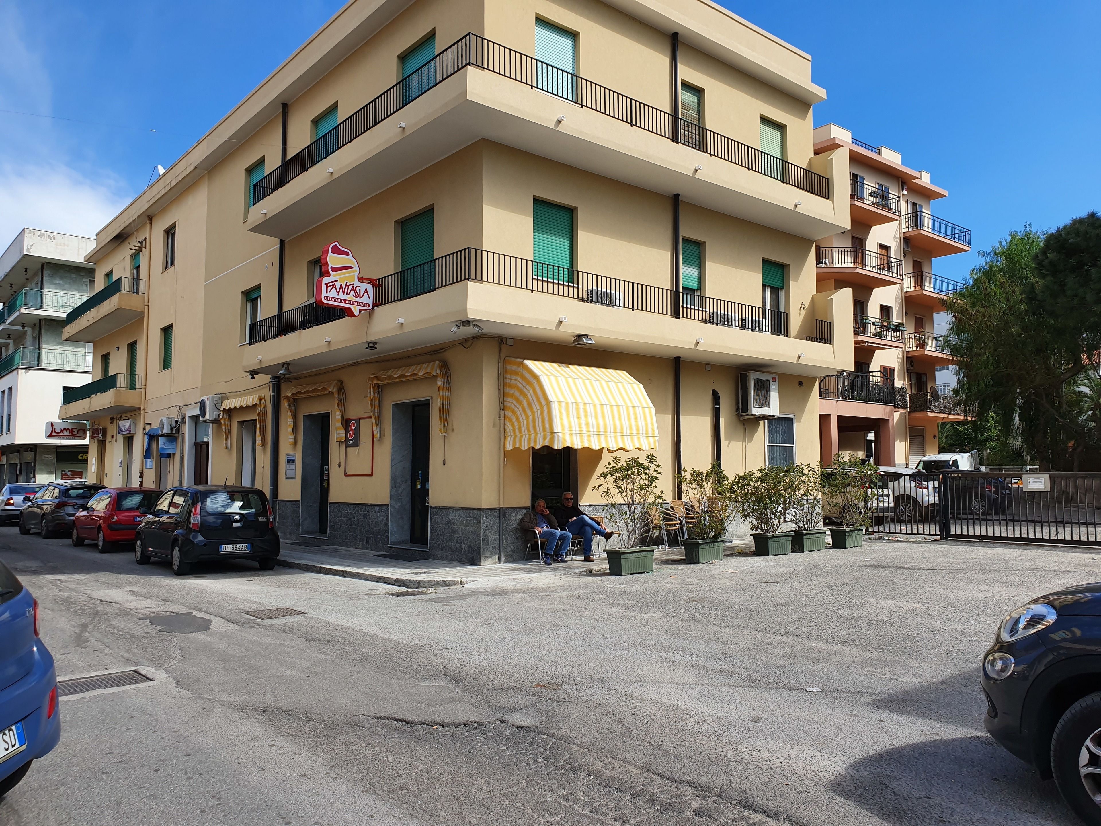 Facciata della struttura