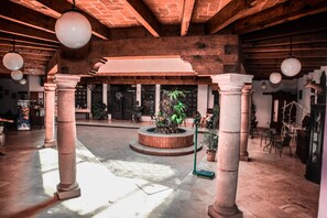Terrace/patio - Hotel Del Parque (Tequisquiapan)