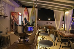 Poolside bar