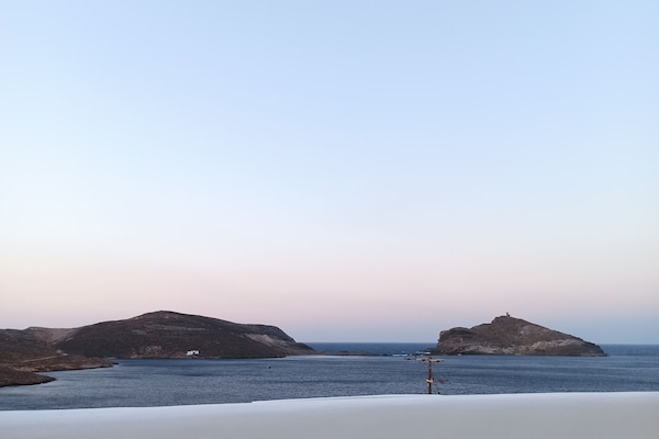 Blick von der Unterkunft