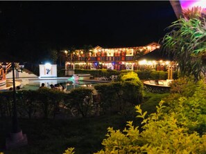 Front of property – evening/night