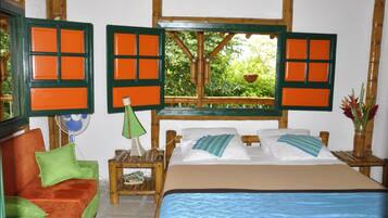 Double or Twin Room, Multiple Beds | Minibar, iron/ironing board, free WiFi, bed sheets