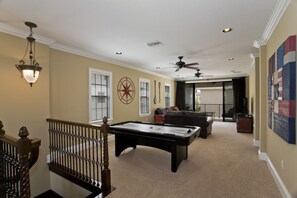 House, 4 Bedrooms | Living area | Flat-screen TV - Reunion Resort and Spa 7822 (Kissimmee)