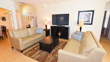 House, 5 Bedrooms | Living area | Flat-screen TV, DVD player, table tennis