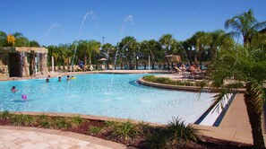 Outdoor pool - Paradise Palms 8951 A (Kissimmee)