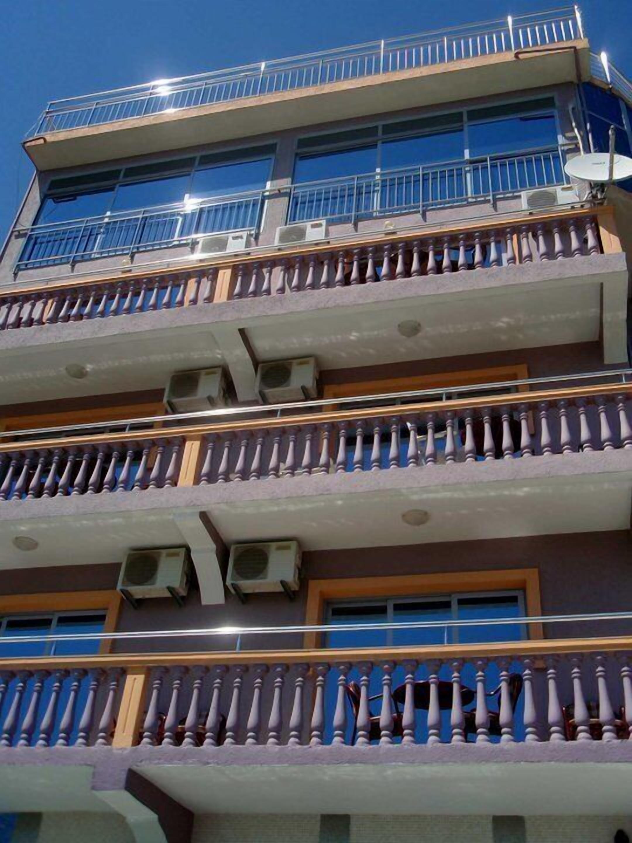 Fassade der Unterkunft