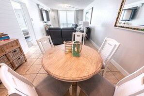 Dining - Oceanfront 2BR Condo Updated 5th Floor Balcony Ocean Views, 503 (Indian Harbour Beach)