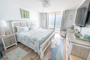 2 bedrooms, iron/ironing board, free WiFi, bed sheets - Oceanfront 2BR Condo Updated 5th Floor Balcony Ocean Views, 503 (Indian Harbour Beach)