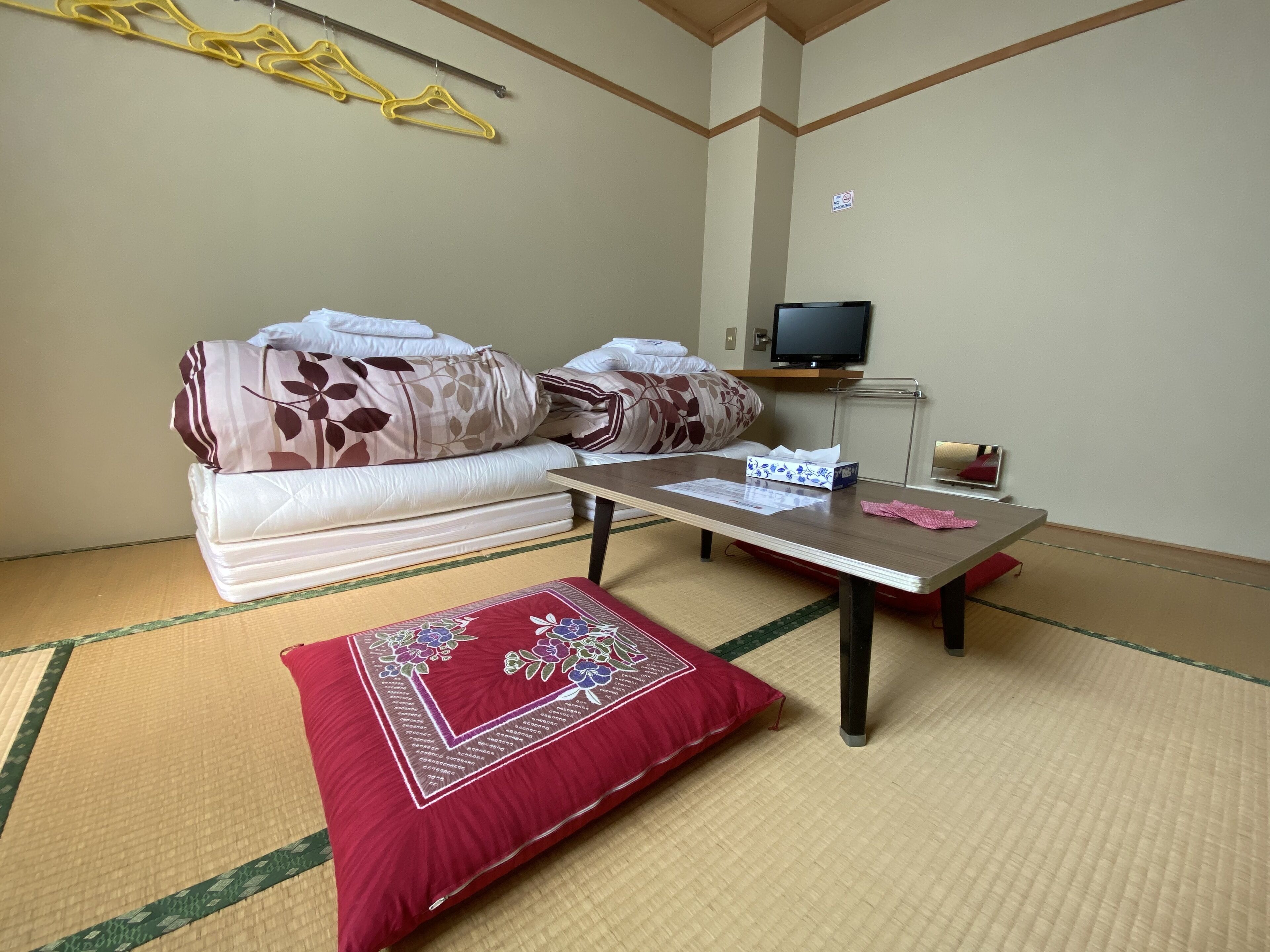 傳統雙人房單人入住, 共用浴室 (Japanese Style, Private Toilet) | 免費 Wi-Fi、床單