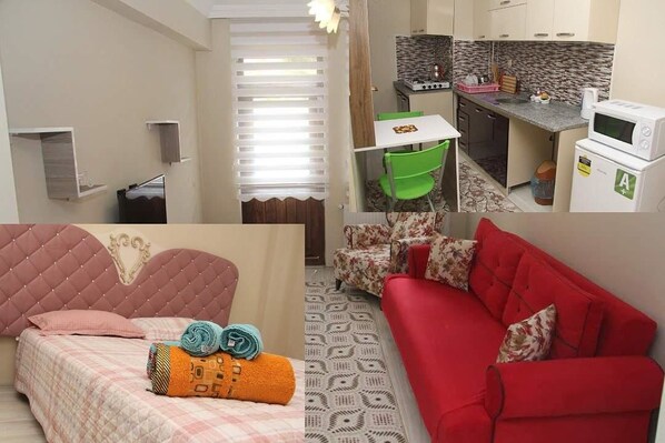 Suite Mewah, 1 kamar tidur, Boleh Merokok, pemandangan kota | Tempat tidur lipat/tambahan dan Wi-Fi gratis