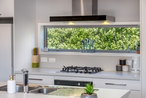 Rumah, 3 kamar tidur | Dapur pribadi | Lemari es besar, microwave, oven, dan kompor