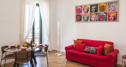 Bright, stylish, renovated Flat near Villa Borghese