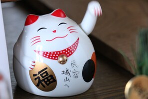 Lobby sitting area - Minshuku Shiroyama (Taketa)