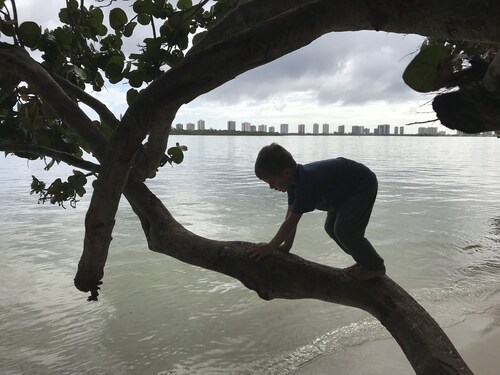 Large lock off room on the backside of our home, 2 miles from beaches. US1&PGA