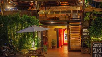 Voorkant van accommodatie