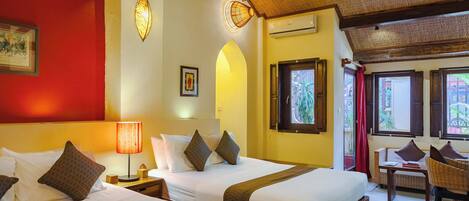 1 habitación y ropa de cama de alta calidad