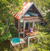 Premium Chalet with Plunge Pool (Free Guided Nature Walk & Stargazing Included) | Premium bedding, down comforters, in-room safe, desk