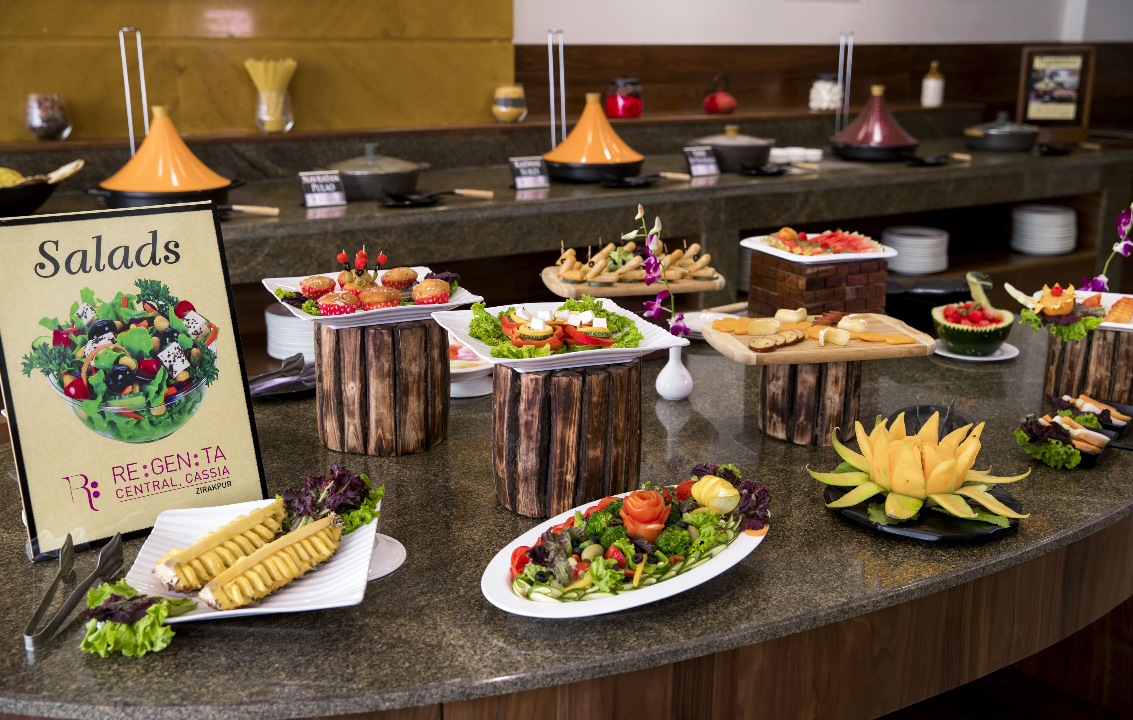 Daily buffet breakfast (INR 450 per person)