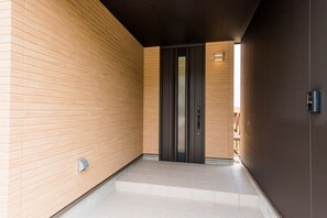 Entrada de la propiedad