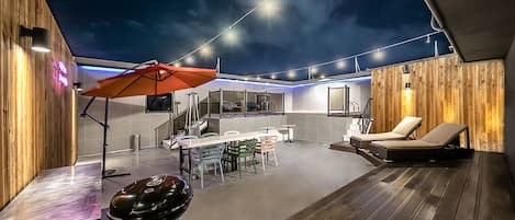 Luxe penthouse | Terras