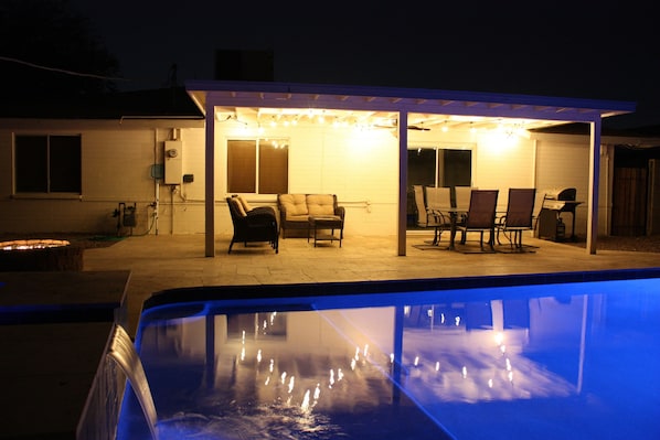 Piscine chauffée