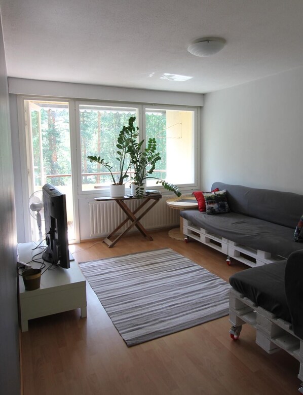 Plasma TV - 1-bedroom apartment with private Sauna (Heinola)