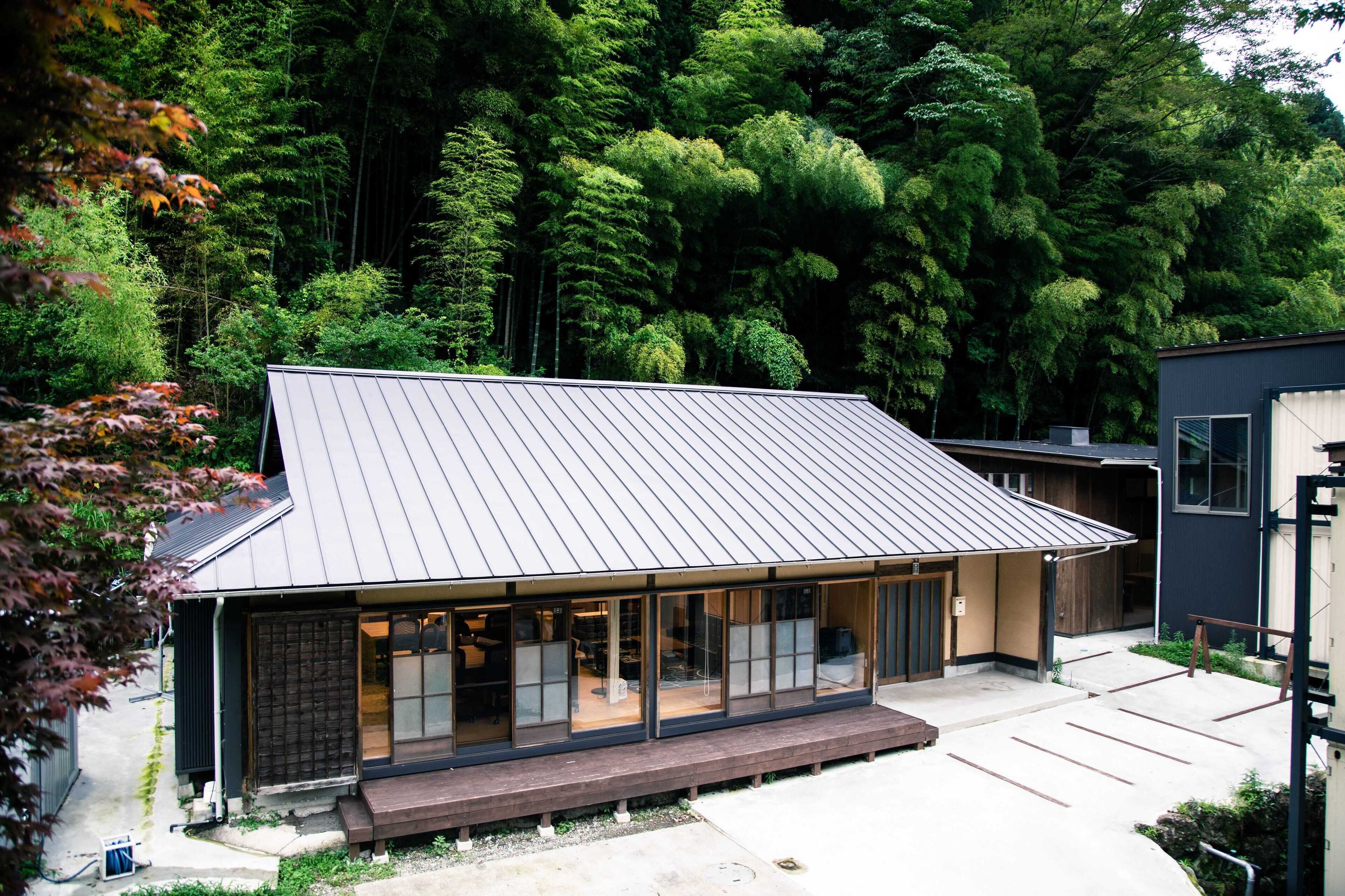 Façade de l’hébergement