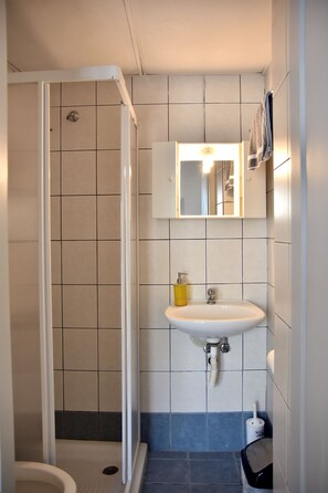 Shower, hair dryer, towels, soap - Chalkidonos (Heraklion)