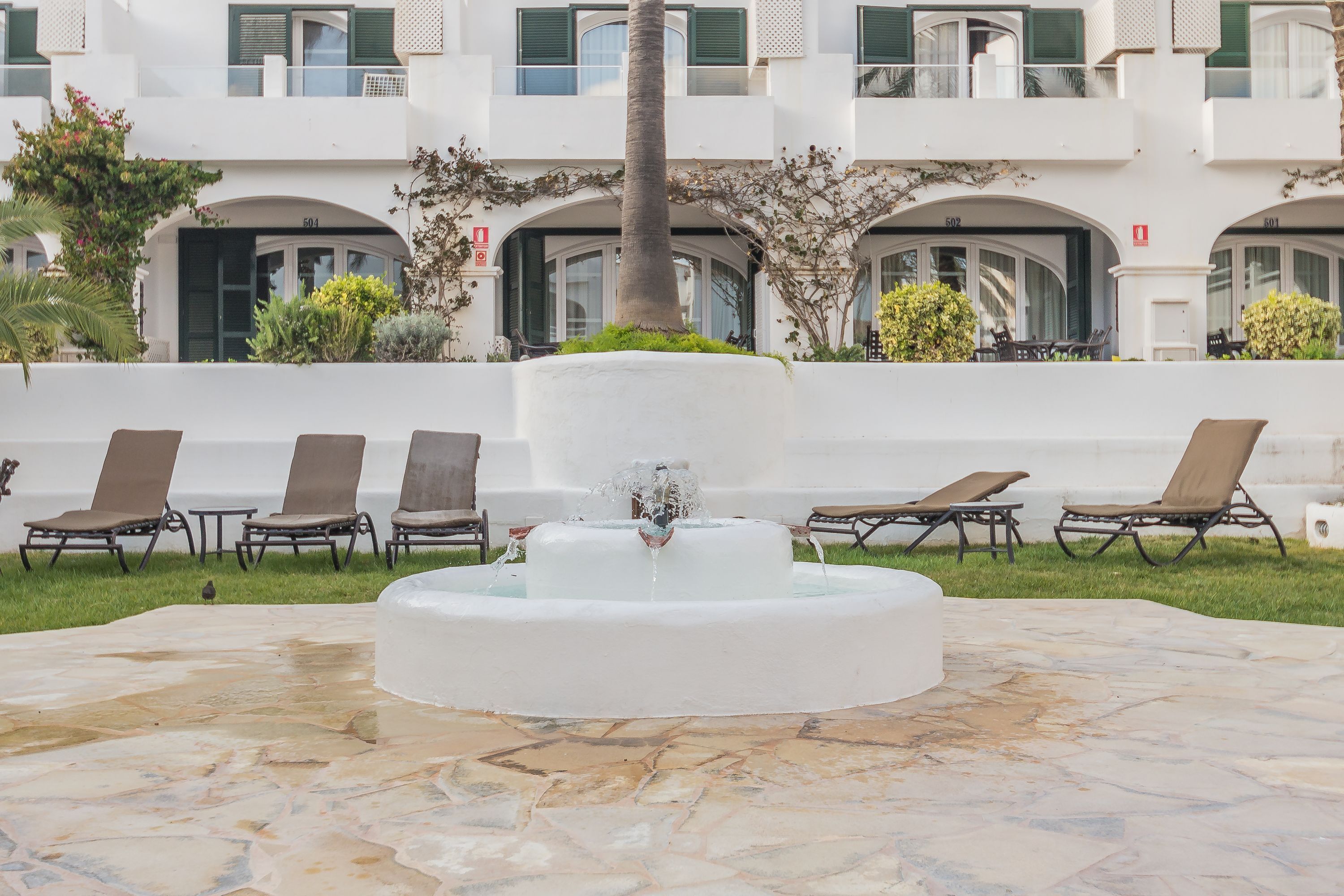 Jardines del alojamiento