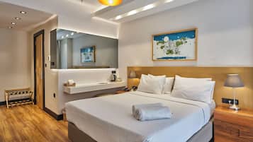 Family Room - Basement | Premium bedding, memory foam beds, minibar, in-room safe