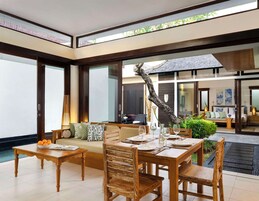 Vila, 2 kamar tidur | Minibar, brankas, meja kerja, dan kedap suara