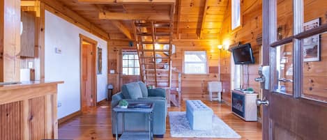 Televisión, reproductor de DVD, libros, videoteca