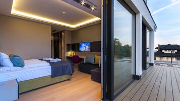 Phòng dành cho gia đình, quang cảnh vườn (garden access - 2) | Hiên