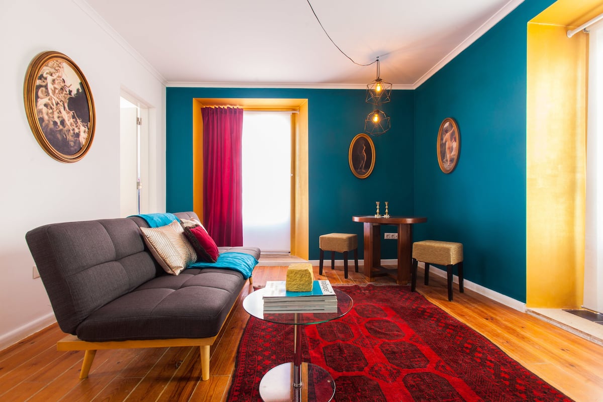 Apartamento, 1 quarto, sacada, vista para a cidade | Área de estar