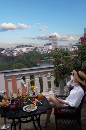 Terrace/patio - The Oriental Jade Hotel (Hanoi)